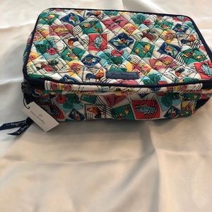 Vera Bradley Large Blush & Brush Makeup Case